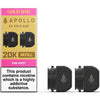 Gold Bar Apollo 20K Replacement Prefilled Pods - The Vape Giant