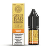 Gold Bar Nic Salts 10ml E-liquids (Box of 10) - The Vape Giant